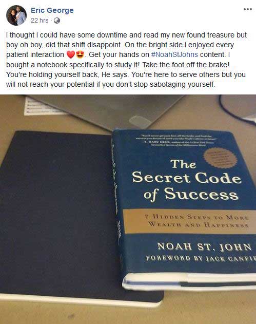 secret code of success book  - Eric George