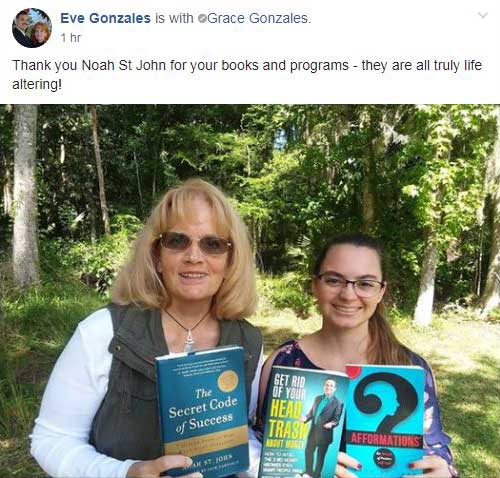 The Book of Afformations testimonial - Eve Gonzales