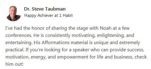 Linked in Review of Dr. Steve Taubman
