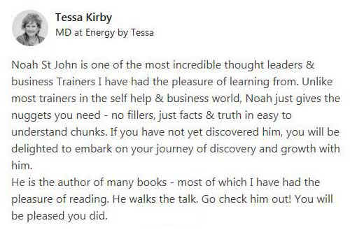 Linked in Review of Tessa Kirbly
