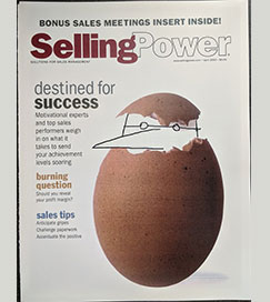 Noah St. John Cover Story in Selling Power Magazine