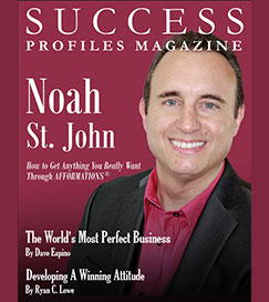 Noah St. John Featured in Success Profiles Magazine