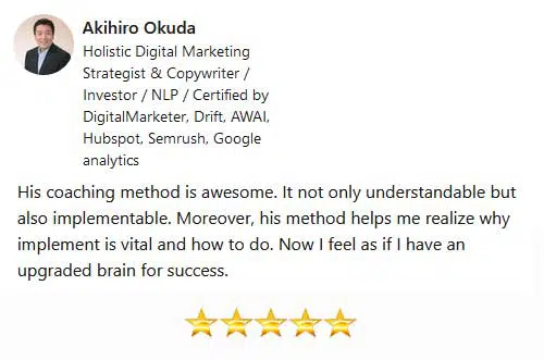Akihiro Okuda Reviews