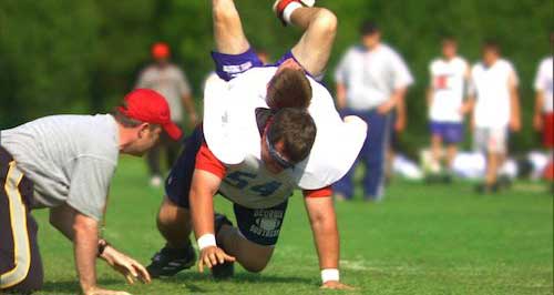 Facing the Giants Death Crawl scene