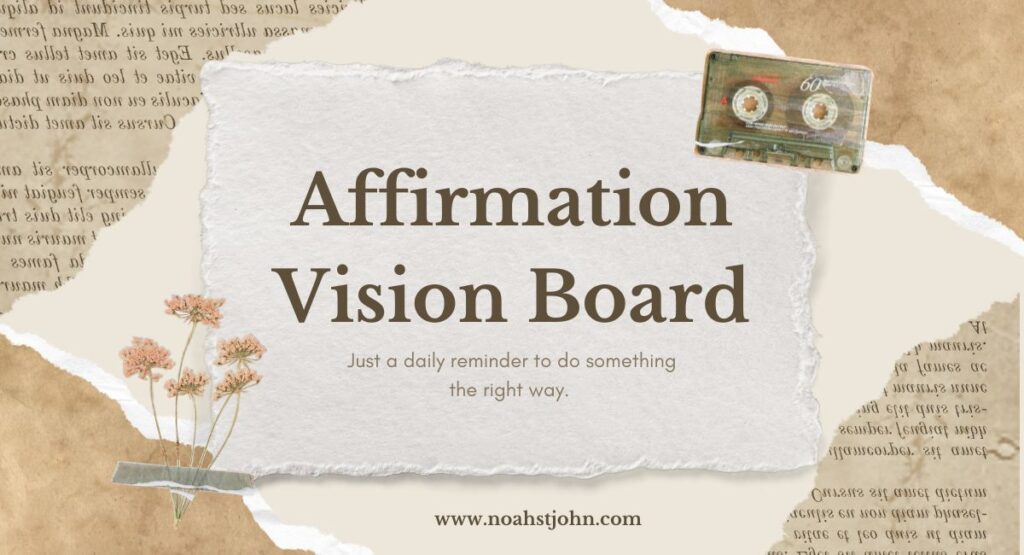 Affirmations Vision Board