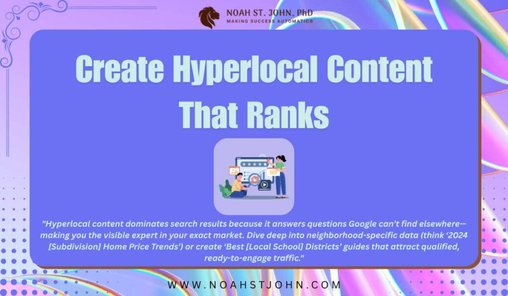 Create Hyperlocal Content That Ranks