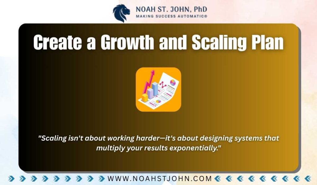 Create a Growth and Scaling Plan