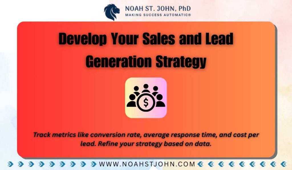 Develop Your Sales and Lead Generation Strategy