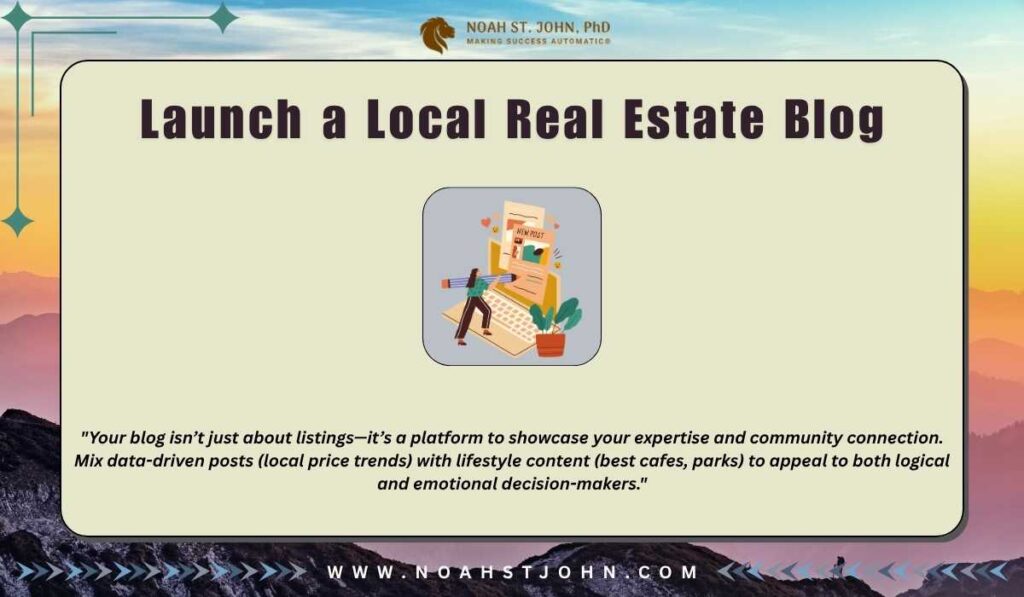 Launch a Local Real Estate Blog