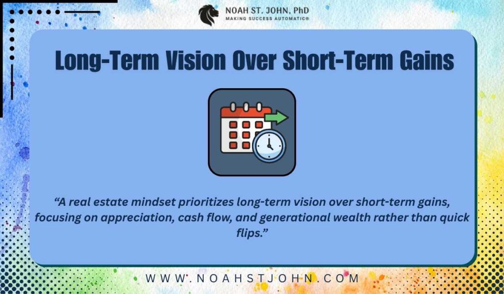 Long-Term Vision Over Short-Term Gains