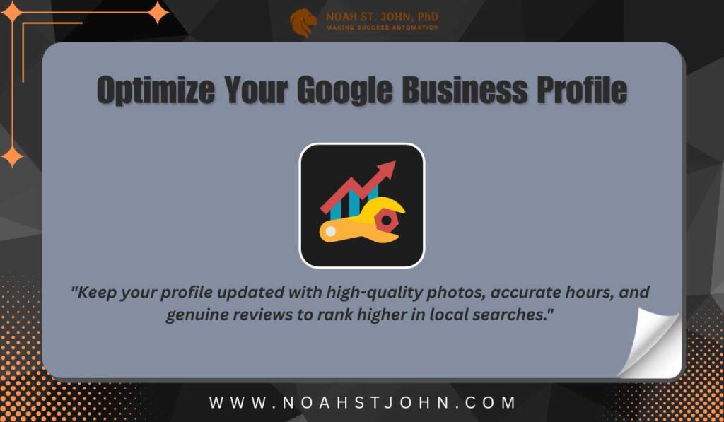 Optimize Your Google Business Profile