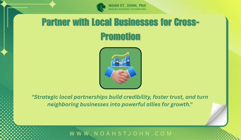 Partner with Local Businesses for Cross-Promotion