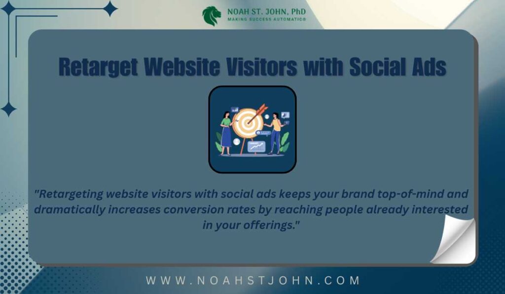 Retarget Website Visitors with Social Ads