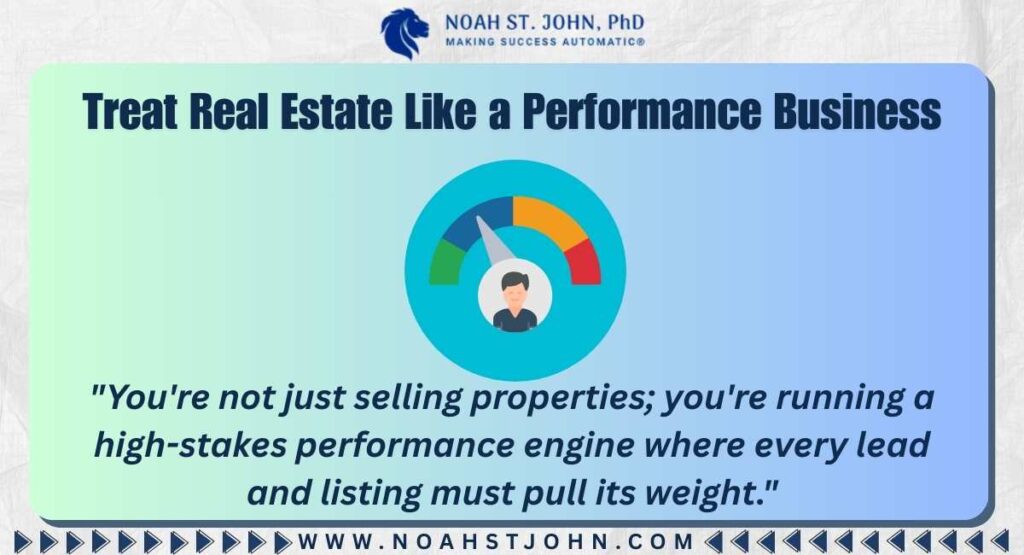 Treat Real Estate Like a Performance Business