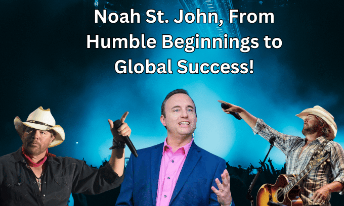 Noah St. John, From Humble Beginnings to Global Success!
