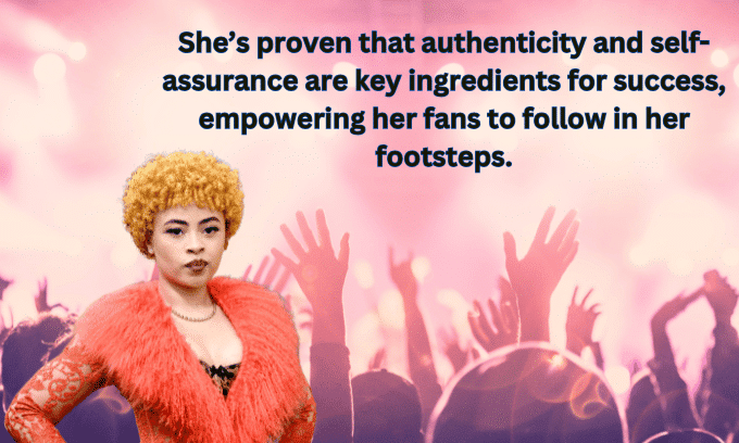 She's proven that authenticity